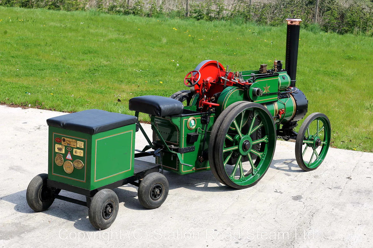 6 inch scale Ruston Proctor SD steam tractor