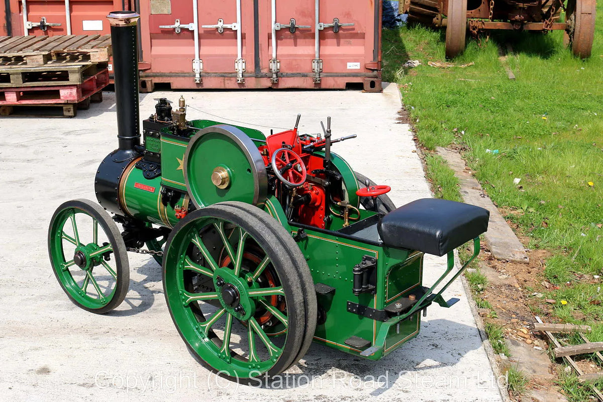 6 inch scale Ruston Proctor SD steam tractor
