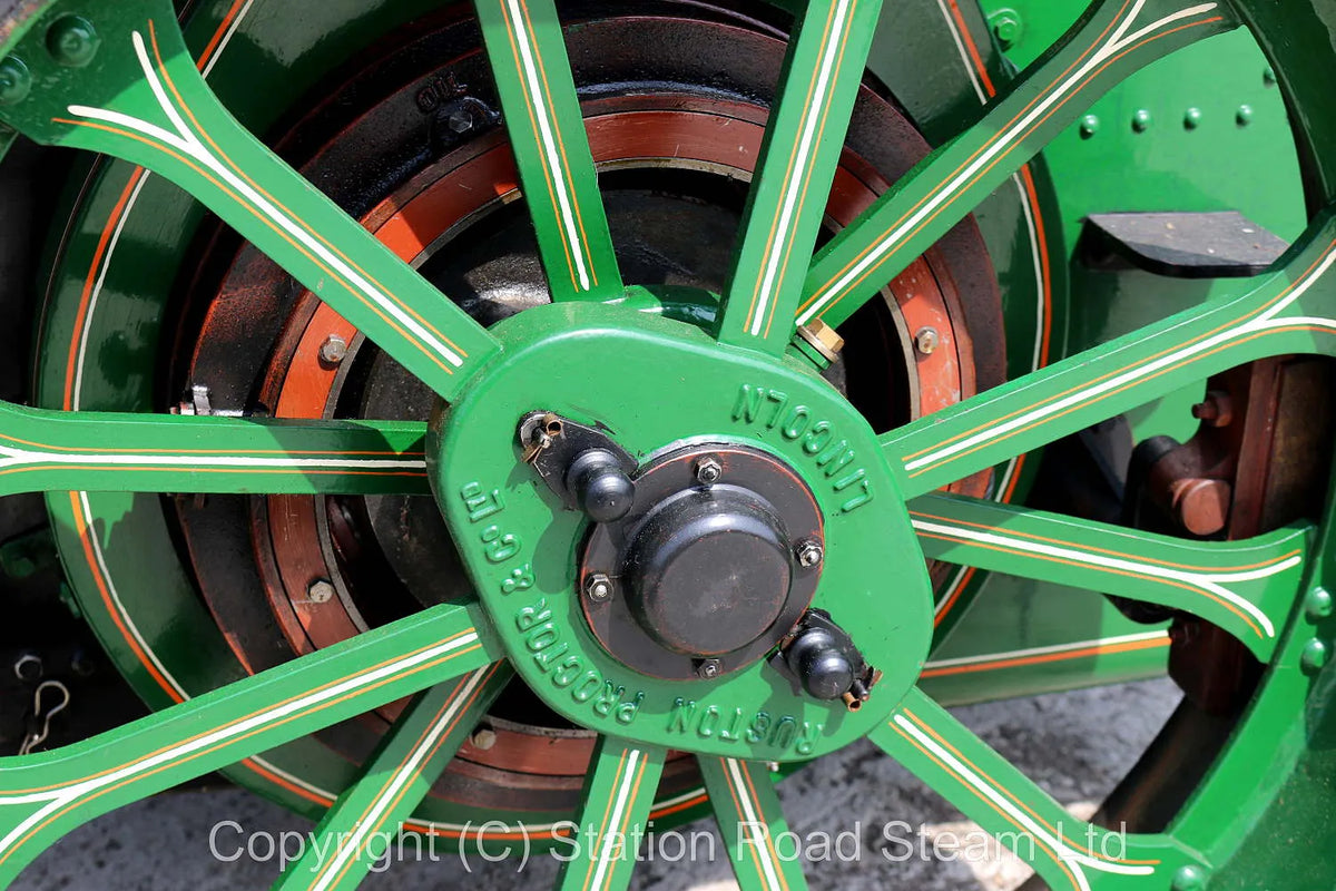 6 inch scale Ruston Proctor SD steam tractor