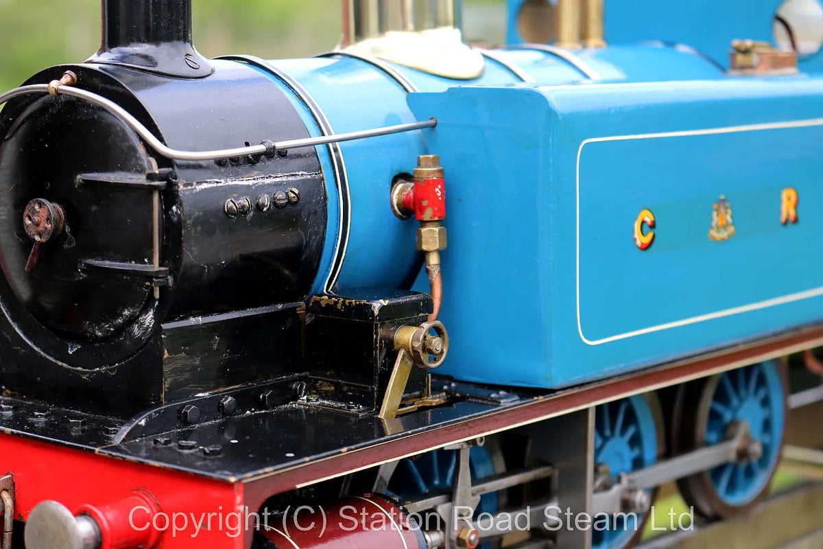 3 1/2 inch gauge "Rob Roy" 0-6-0T with coal truck