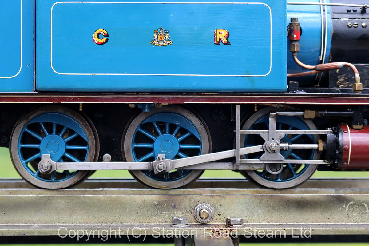 3 1/2 inch gauge "Rob Roy" 0-6-0T with coal truck