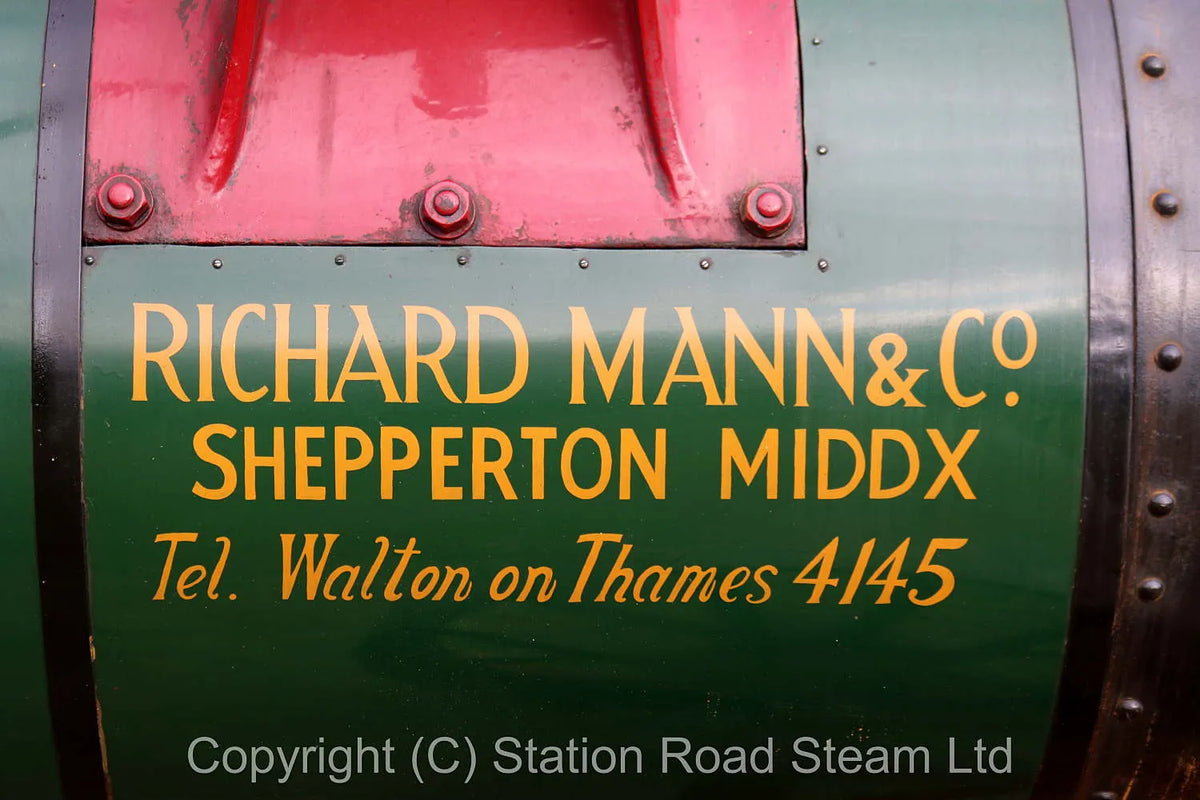 Clayton & Shuttleworth 12nhp portable engine