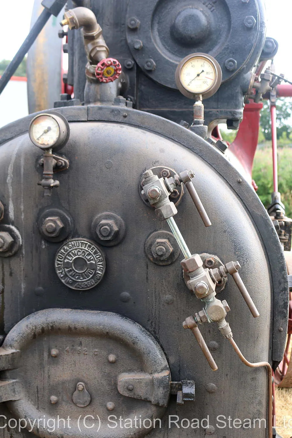 Clayton & Shuttleworth 12nhp portable engine