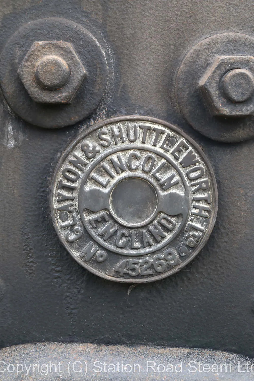 Clayton & Shuttleworth 12nhp portable engine