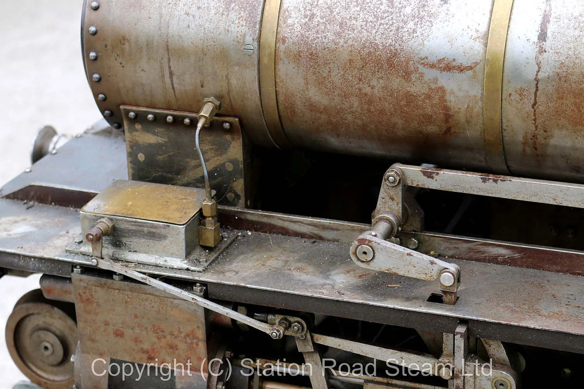 7 1/4 inch gauge 2-6-2 tender locomotive for completion