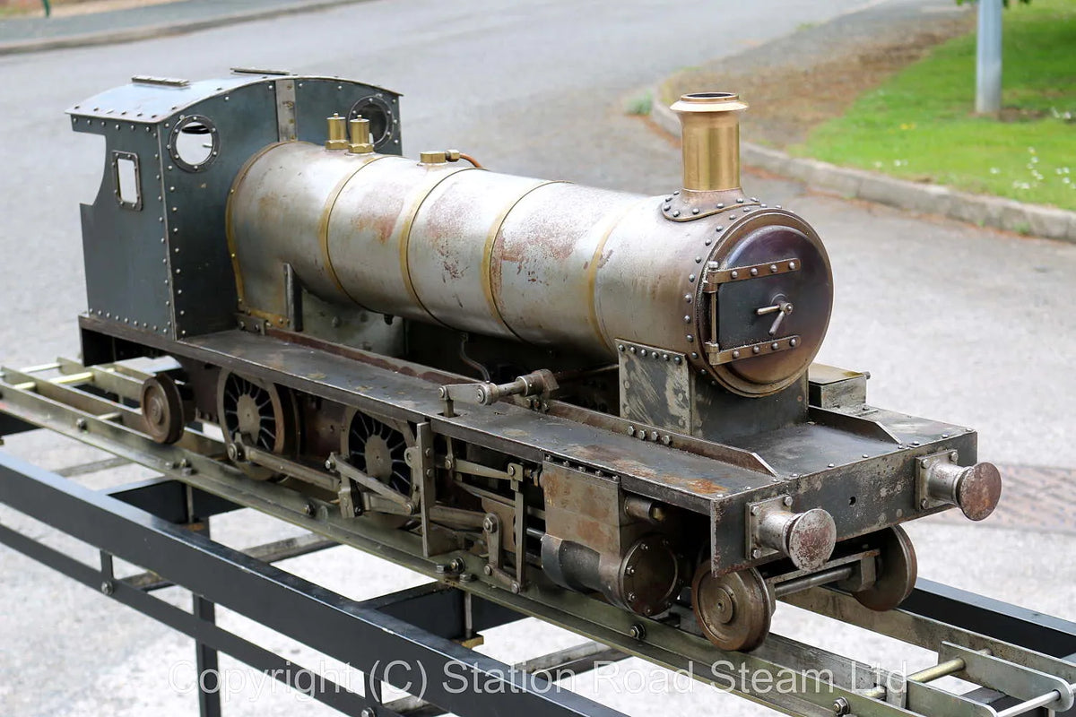 7 1/4 inch gauge 2-6-2 tender locomotive for completion