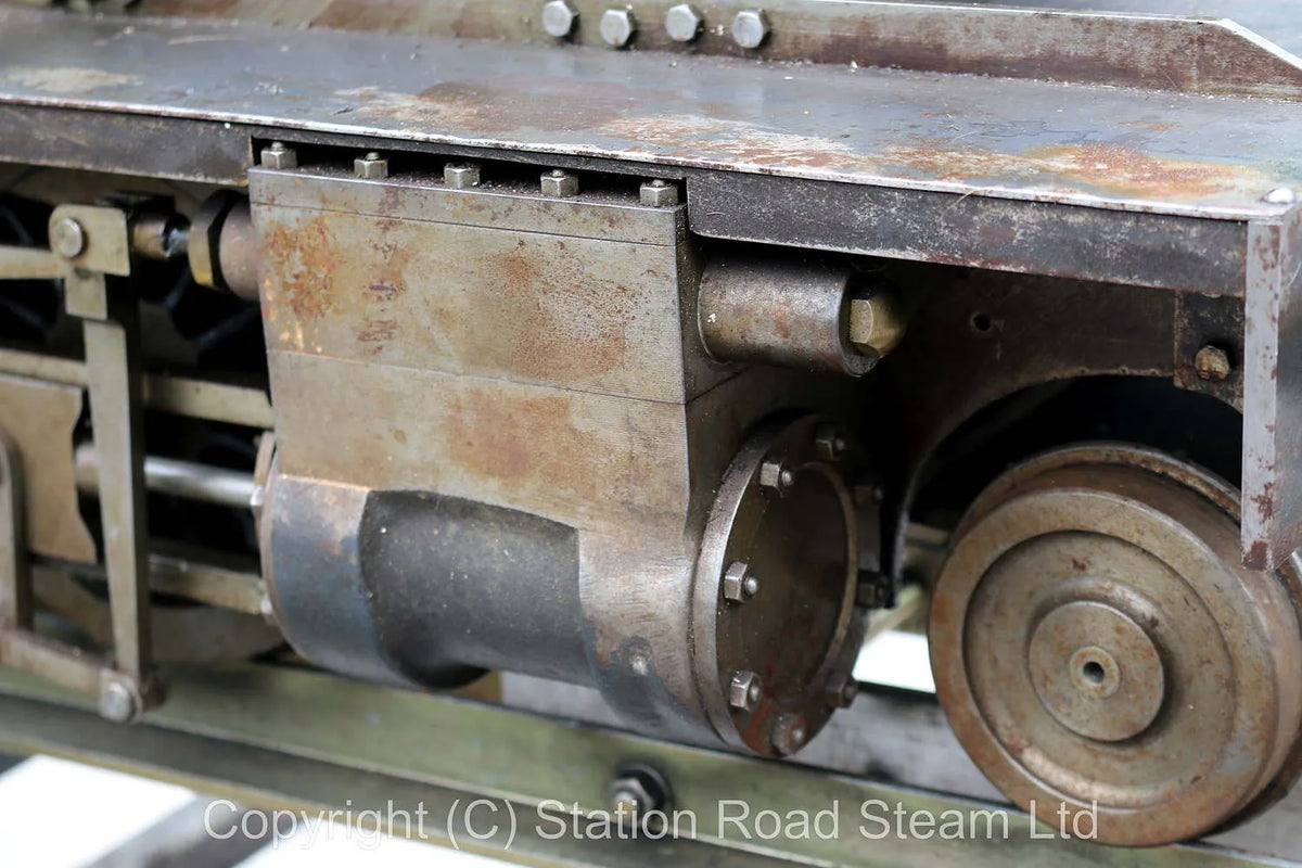 7 1/4 inch gauge 2-6-2 tender locomotive for completion