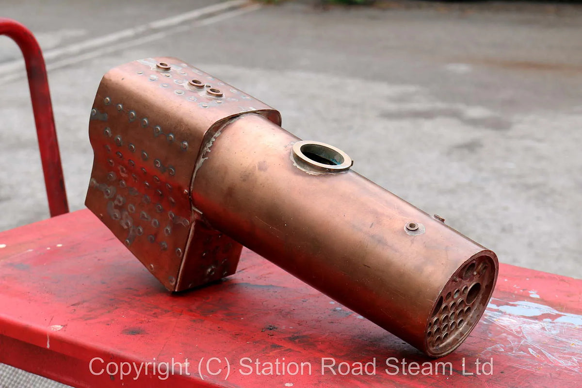 Set 5 inch gauge 78000 castings with commercial boiler