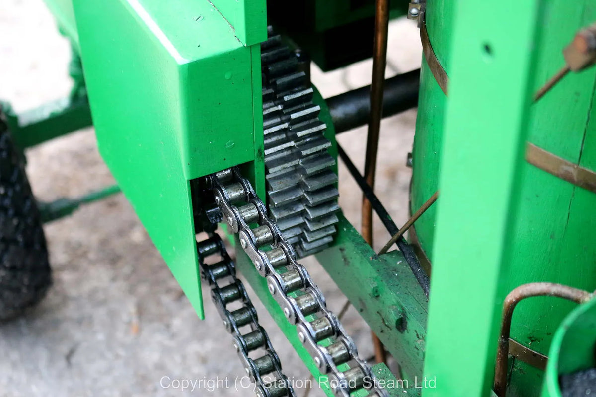 3 inch scale "Caradoc" steam tractor