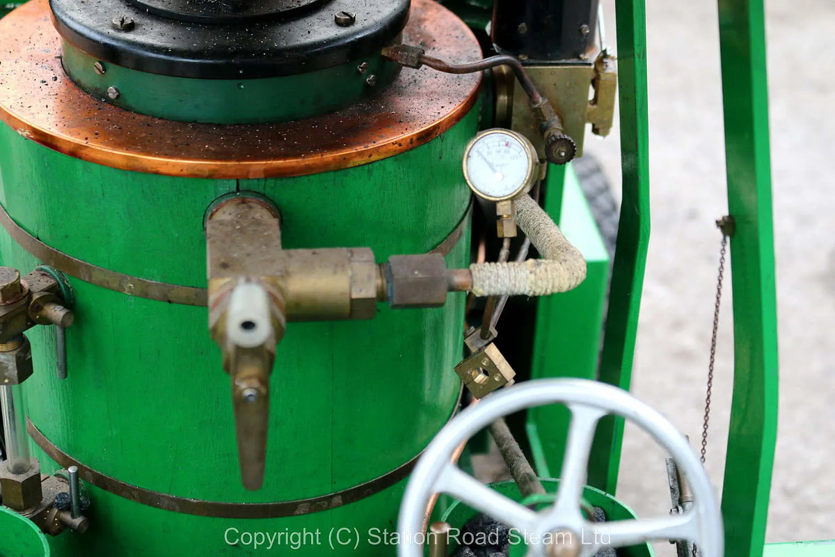 3 inch scale "Caradoc" steam tractor