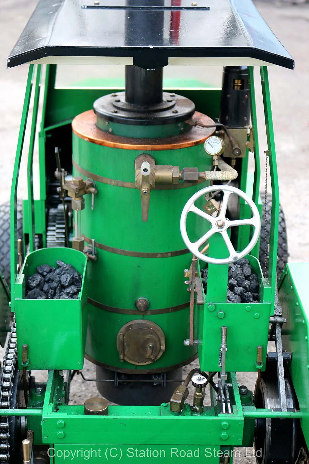 3 inch scale "Caradoc" steam tractor