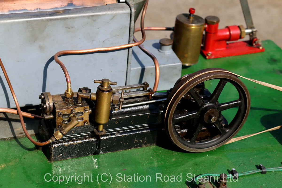 Stuart steam plant with S50 mill engine & dynamo