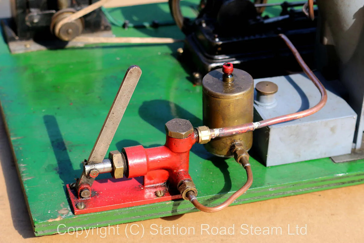 Stuart steam plant with S50 mill engine & dynamo