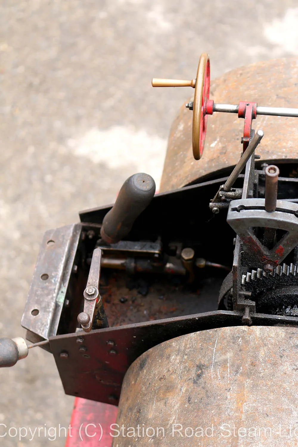 3 inch scale Wallis & Steevens "Simplicity" steam roller