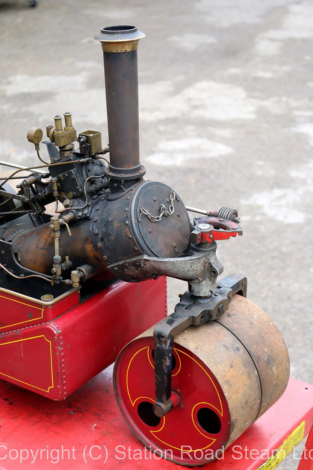 3 inch scale Wallis & Steevens "Simplicity" steam roller