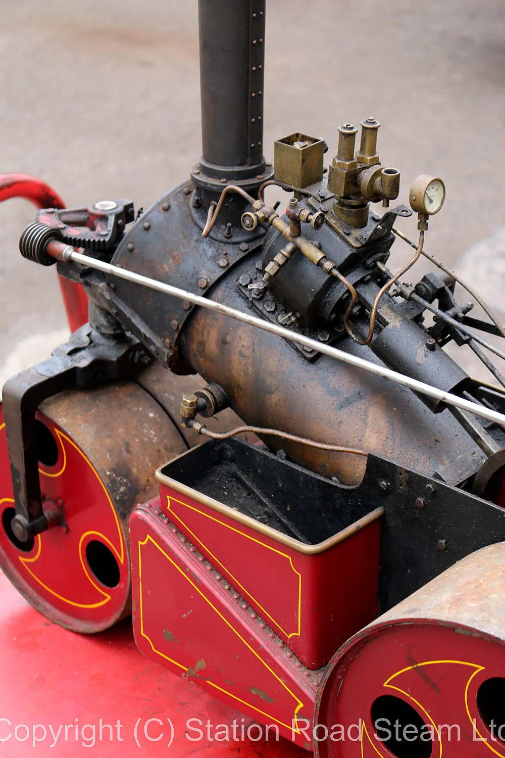 3 inch scale Wallis & Steevens "Simplicity" steam roller