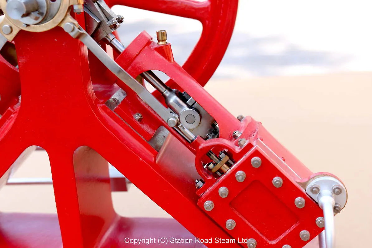 Double Diagonal stationary engine
