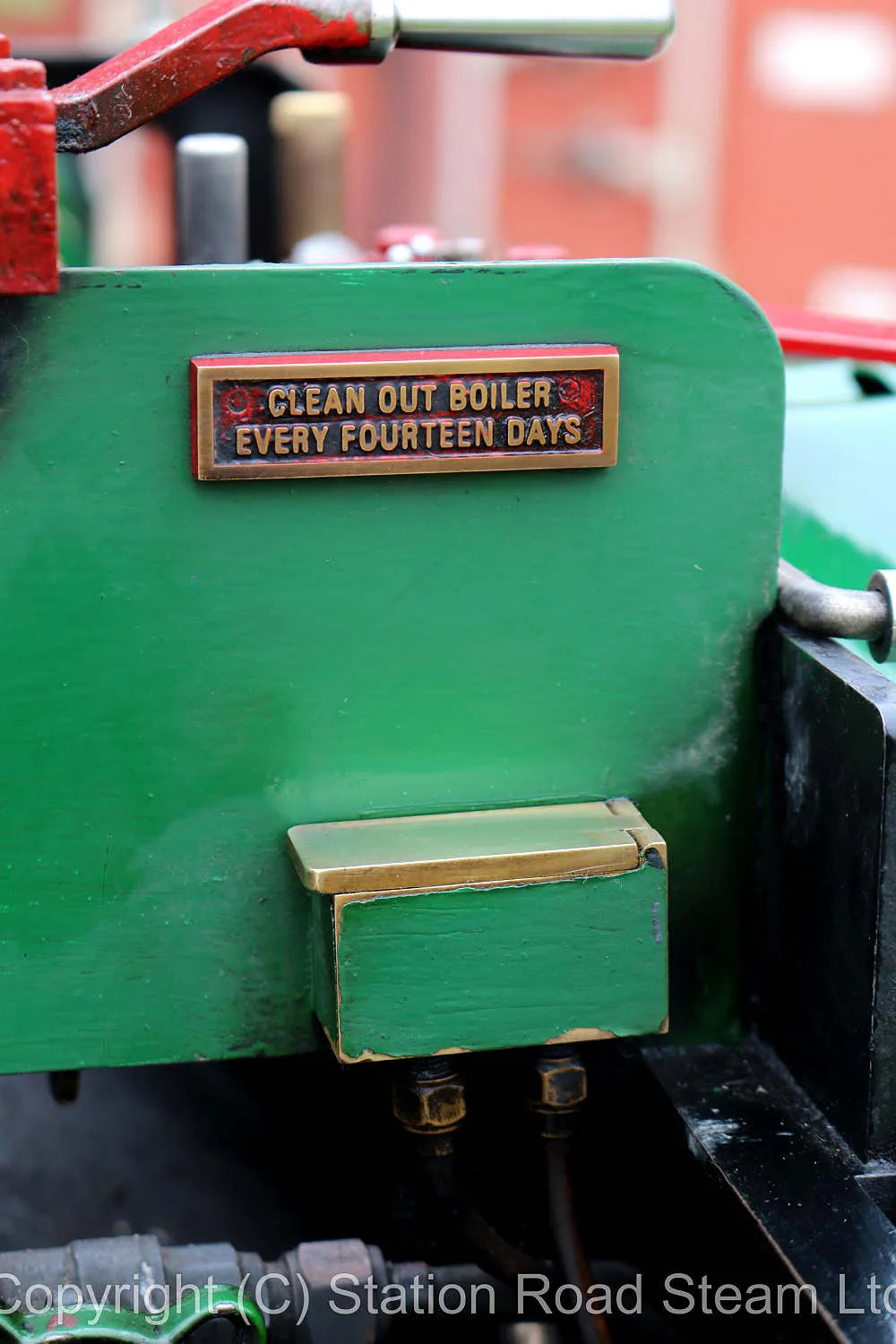 4 inch scale Foster agricultural engine