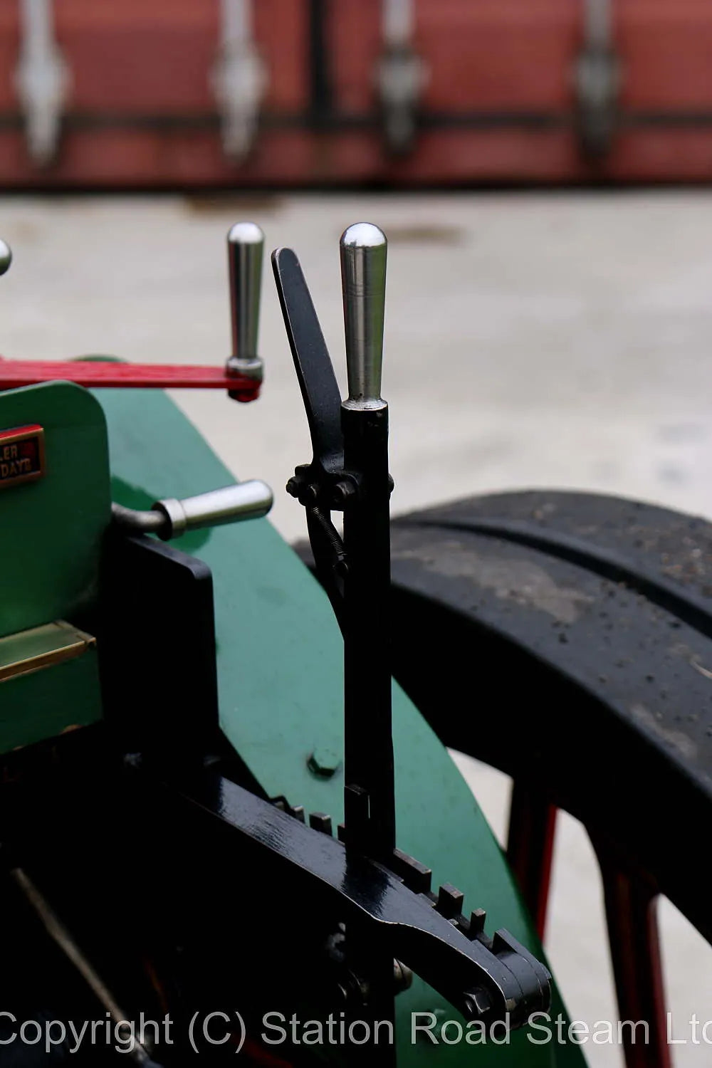 4 inch scale Foster agricultural engine