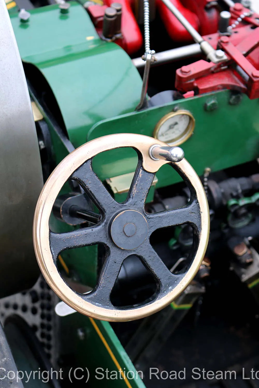 4 inch scale Foster agricultural engine