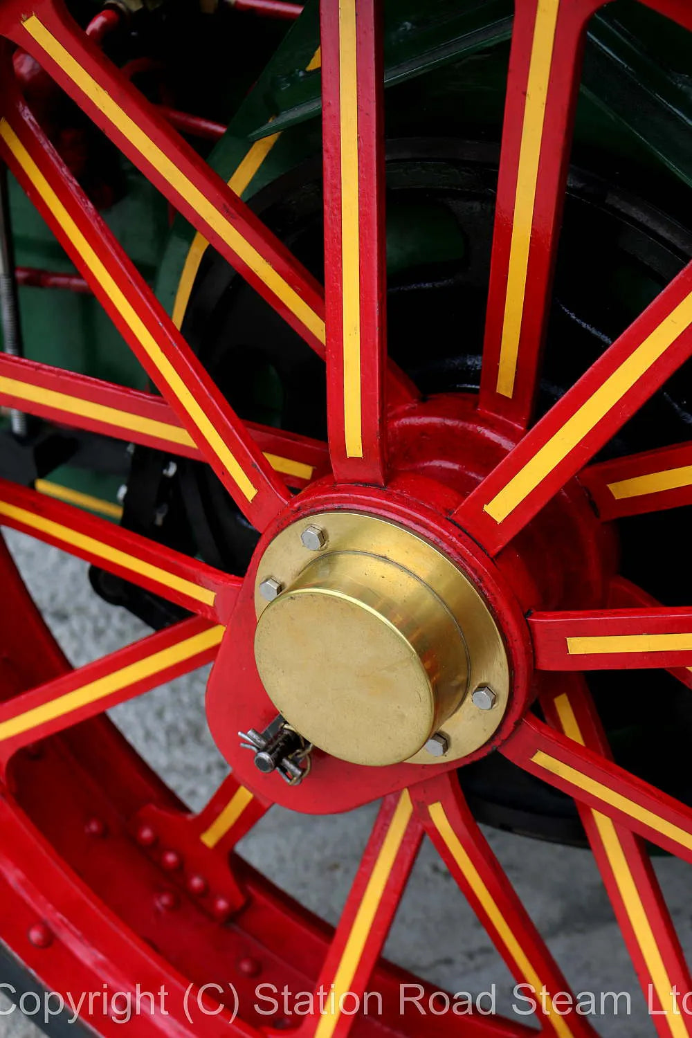 4 inch scale Foster agricultural engine