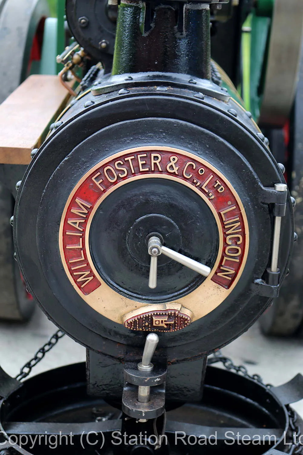 4 inch scale Foster agricultural engine
