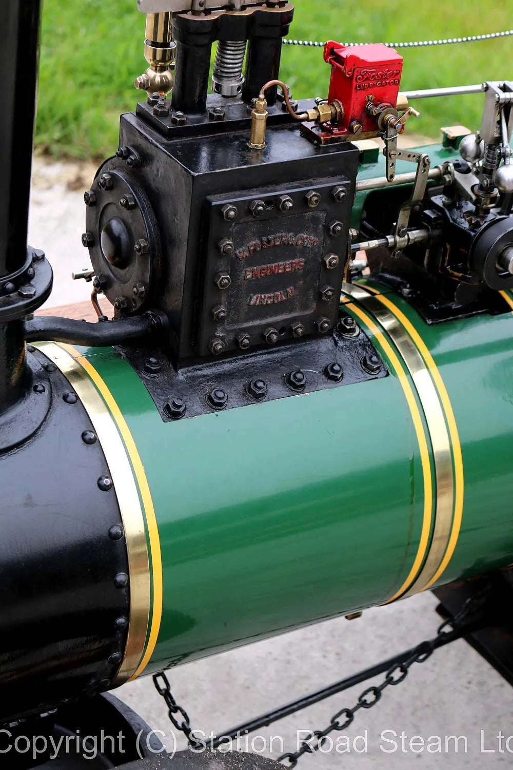 4 inch scale Foster agricultural engine