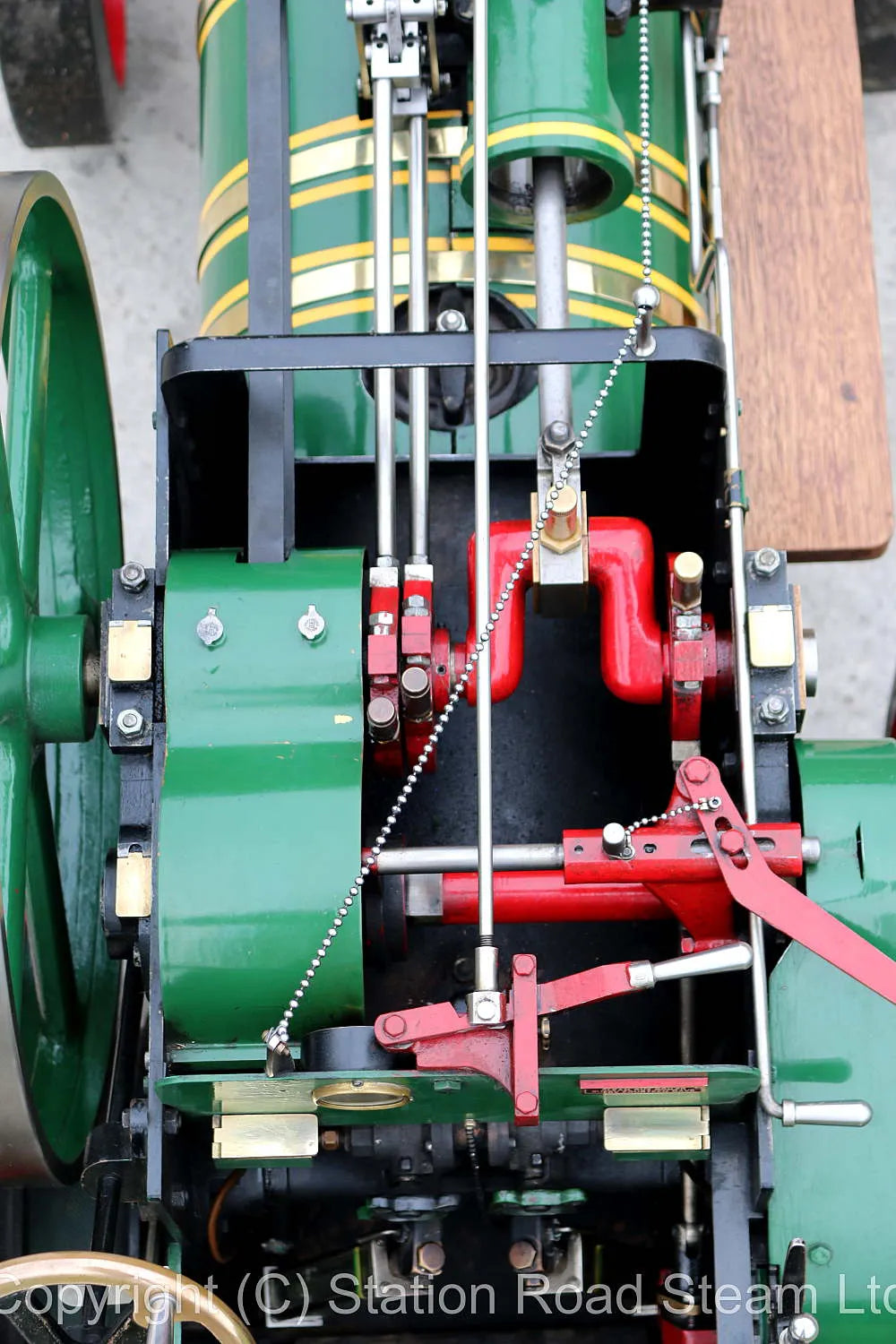 4 inch scale Foster agricultural engine