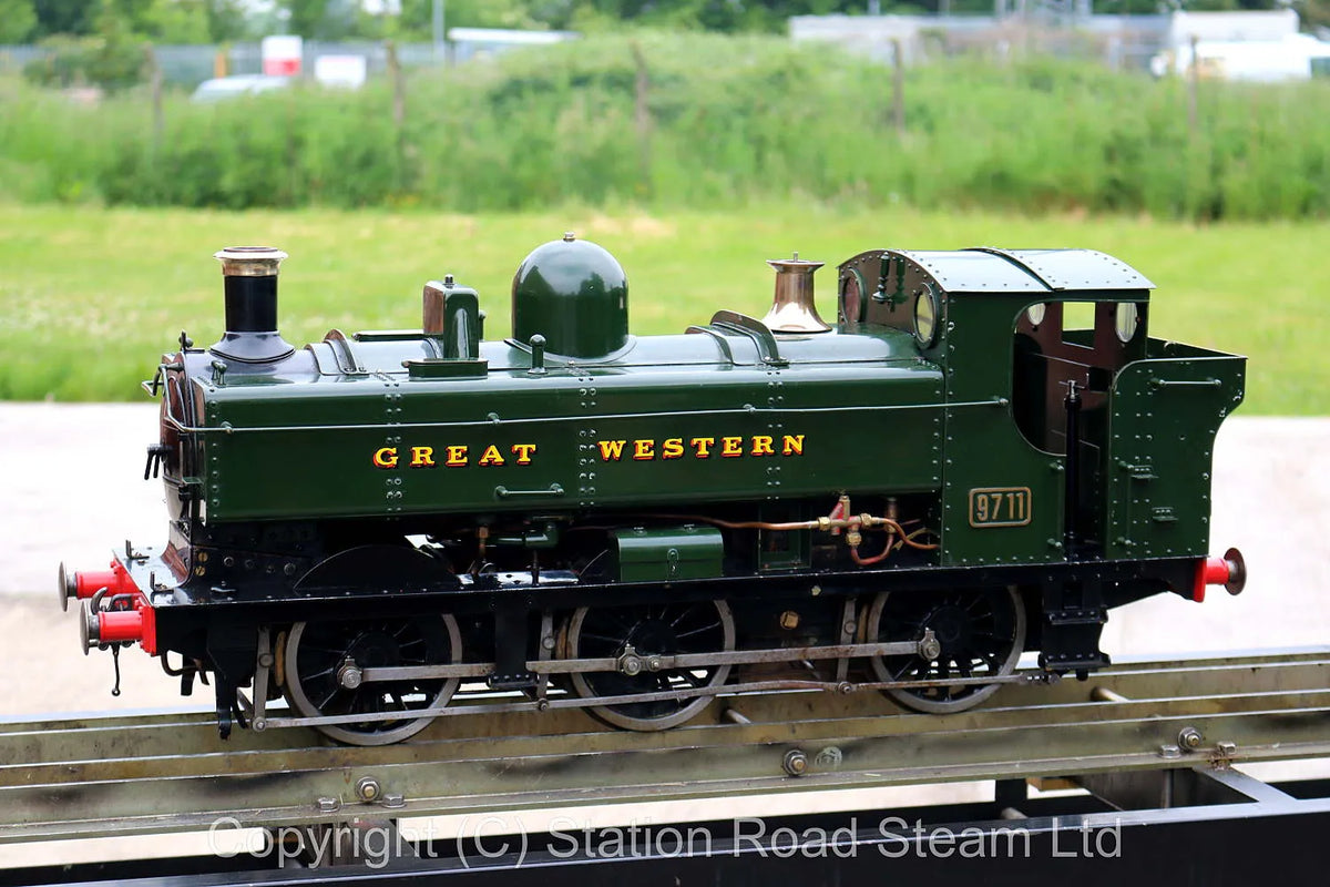 5 inch gauge GWR 0-6-0PT 9711