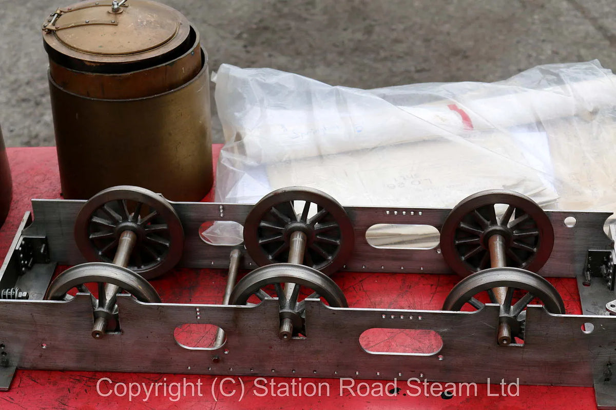 5 inch gauge part-built LNER B1 with Ellis boiler