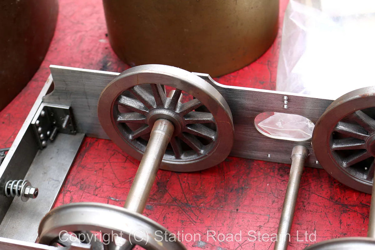 5 inch gauge part-built LNER B1 with Ellis boiler