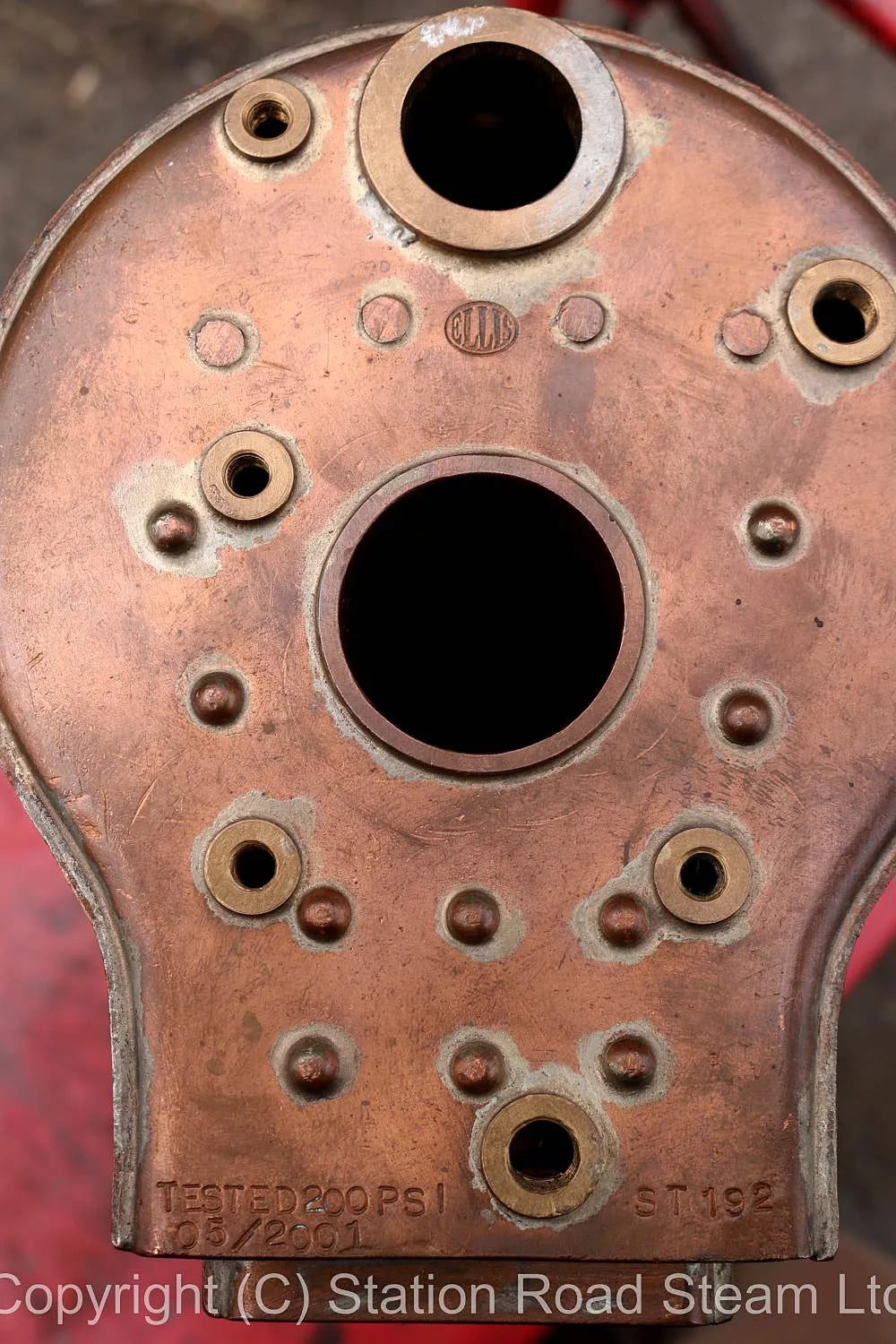 5 inch gauge part-built LNER B1 with Ellis boiler
