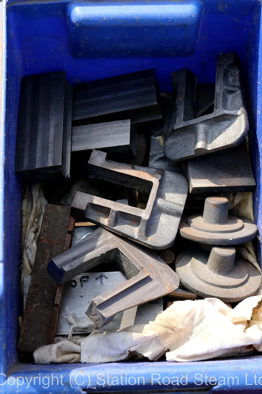 5 inch gauge B1 machined wheels, castings, frames, set new drawings