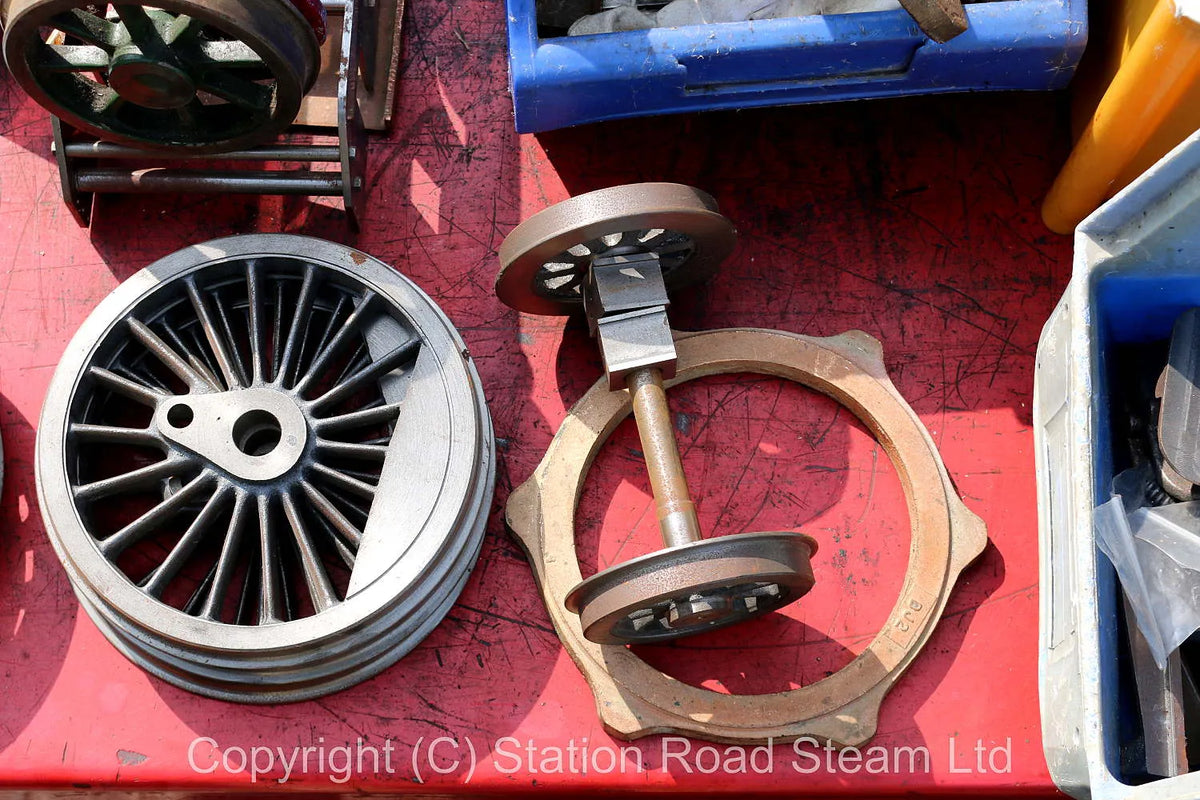 5 inch gauge B1 machined wheels, castings, frames, set new drawings