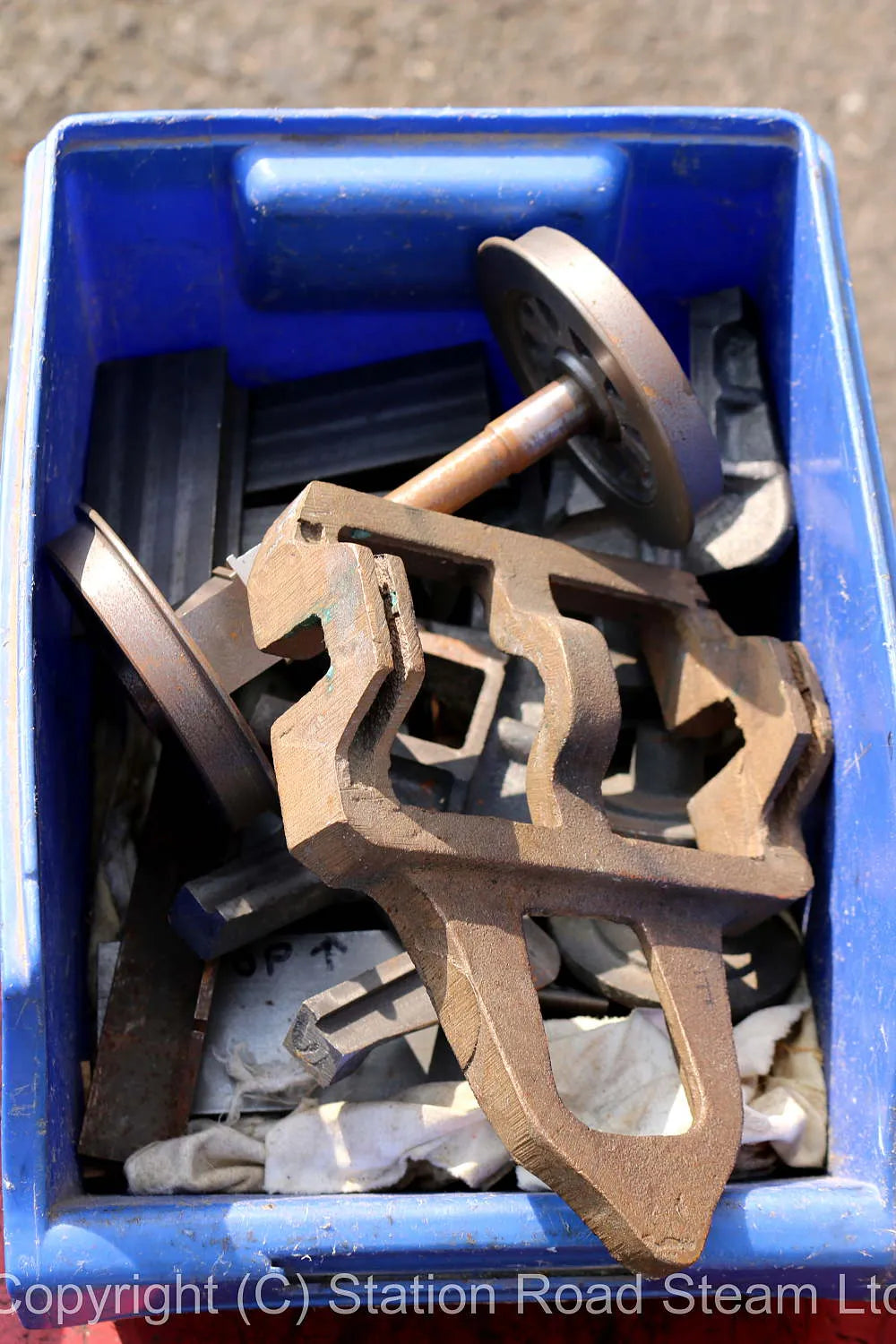 5 inch gauge B1 machined wheels, castings, frames, set new drawings