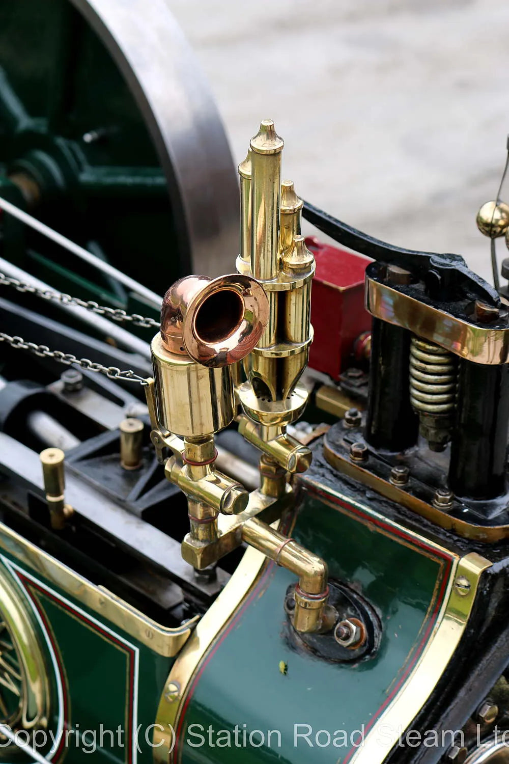 4 inch scale Burrell SCC road locomotive