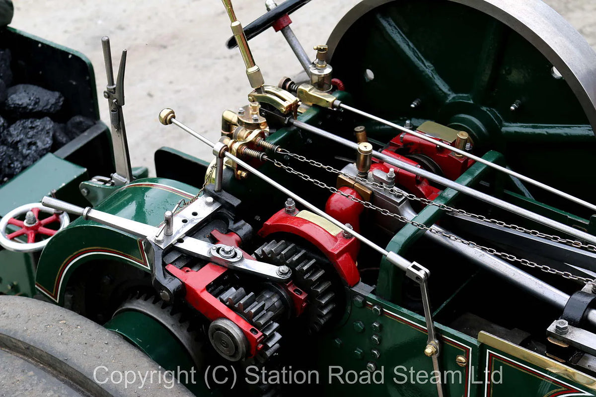 4 inch scale Burrell SCC road locomotive