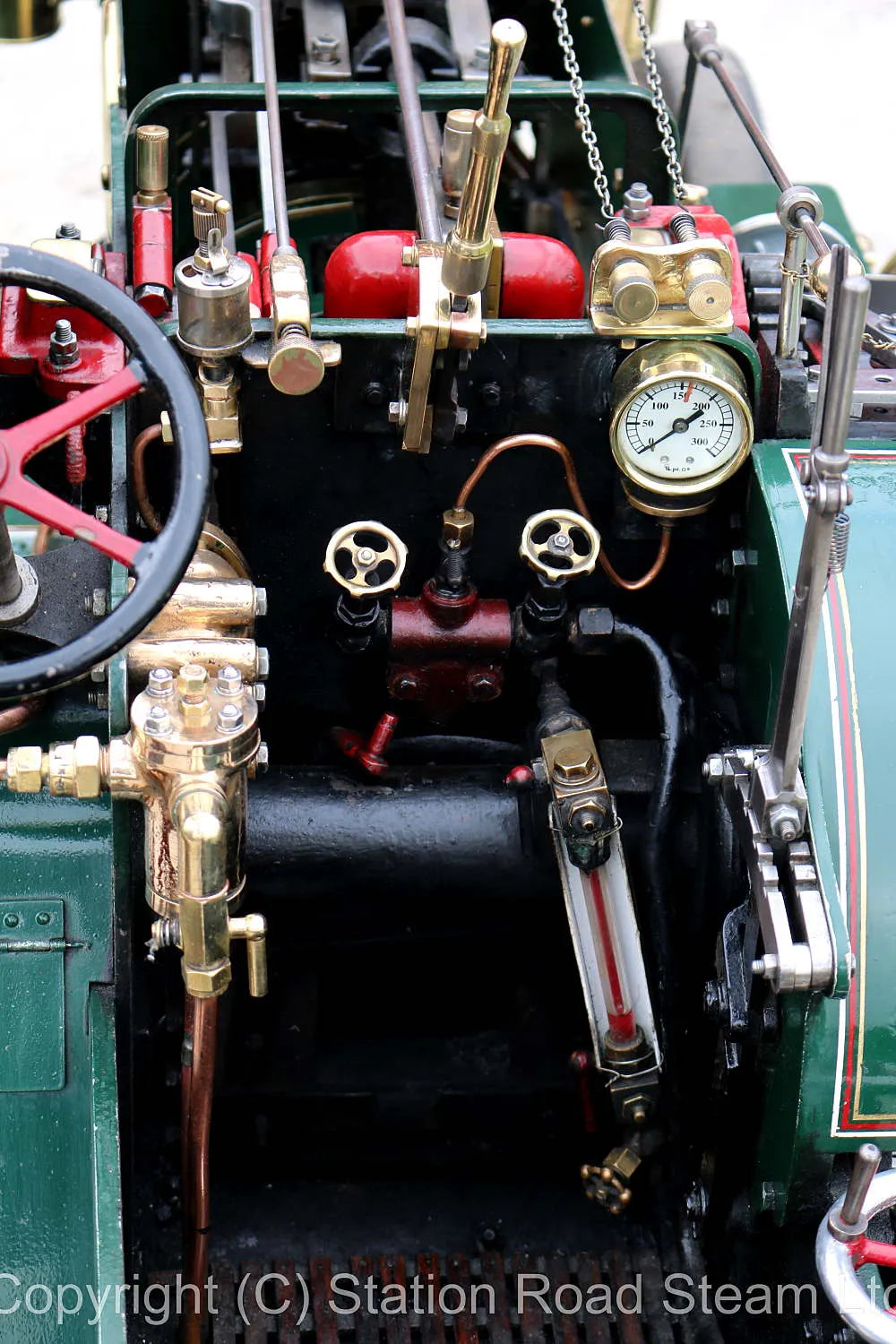 4 inch scale Burrell SCC road locomotive