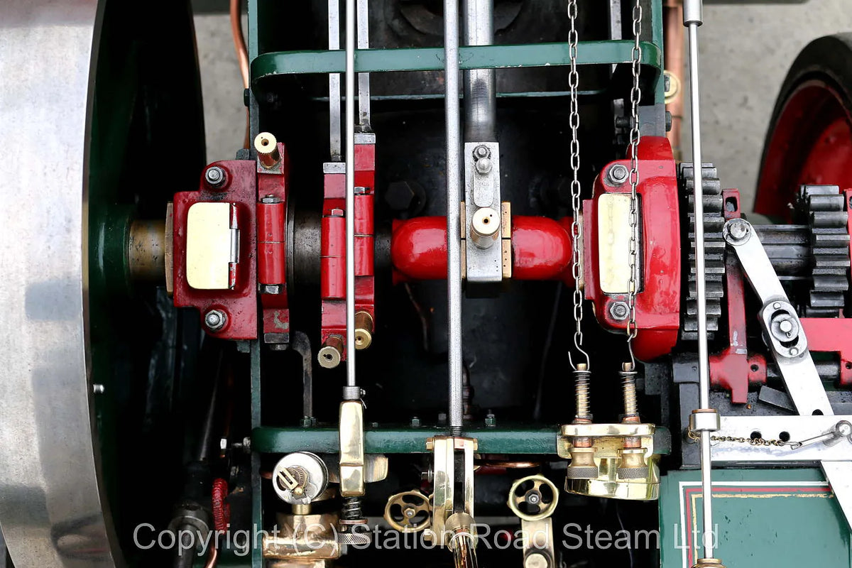 4 inch scale Burrell SCC road locomotive