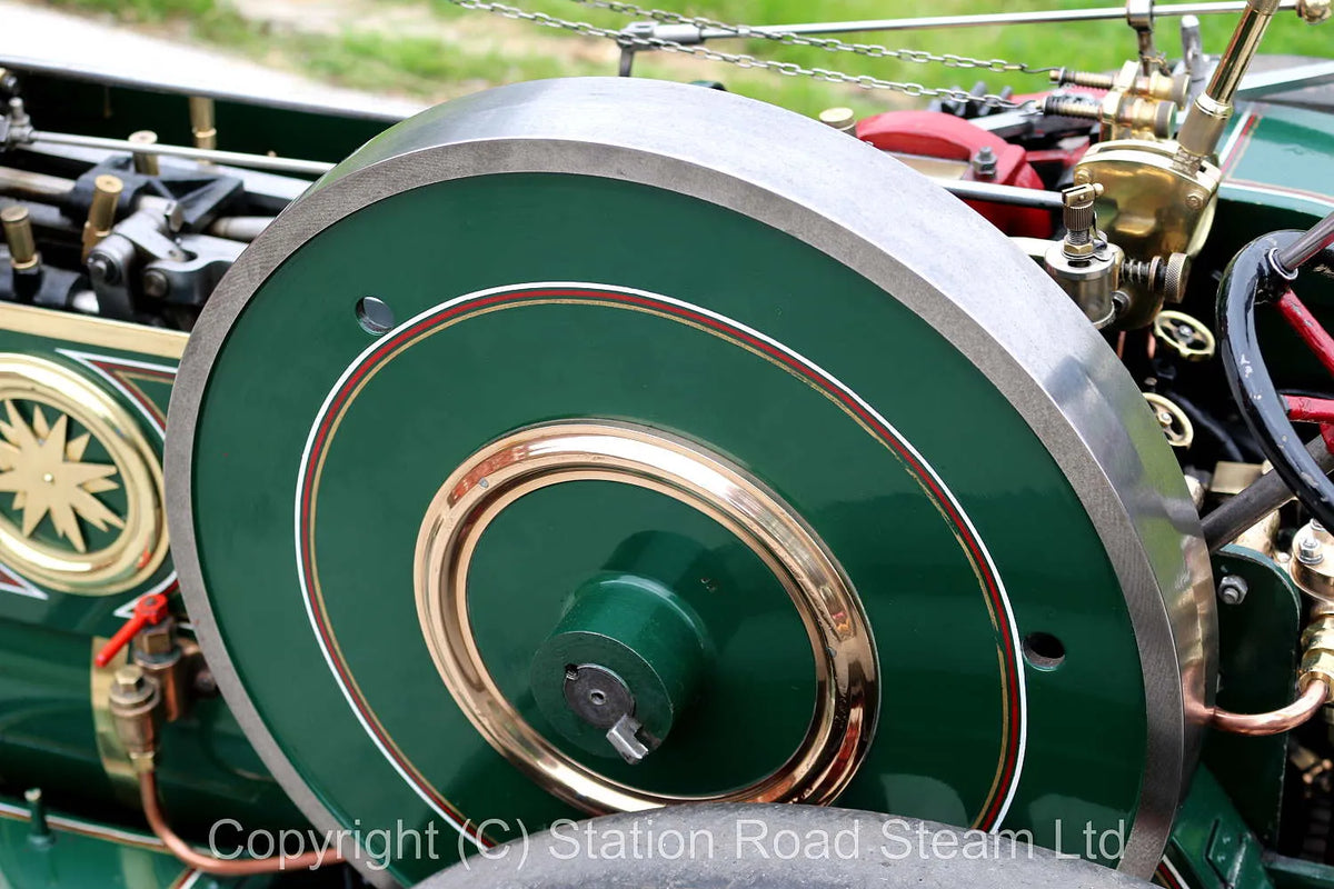 4 inch scale Burrell SCC road locomotive