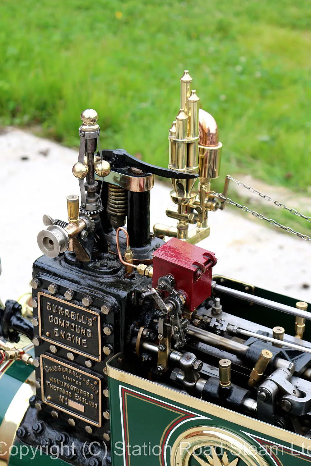 4 inch scale Burrell SCC road locomotive