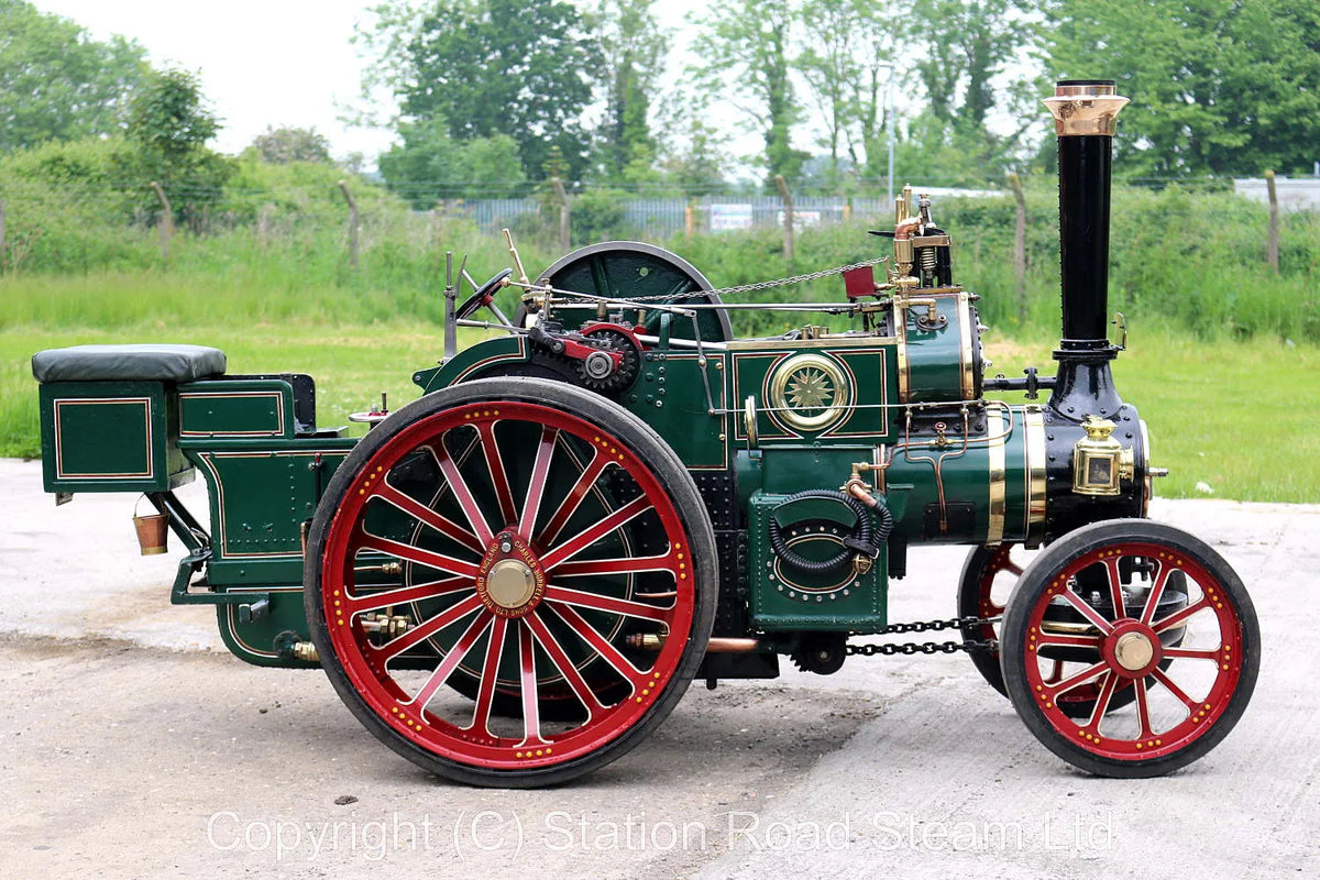 4 inch scale Burrell SCC road locomotive