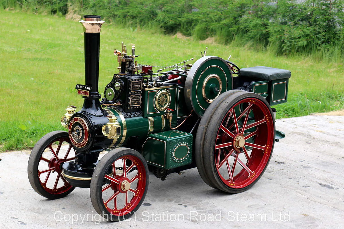 4 inch scale Burrell SCC road locomotive