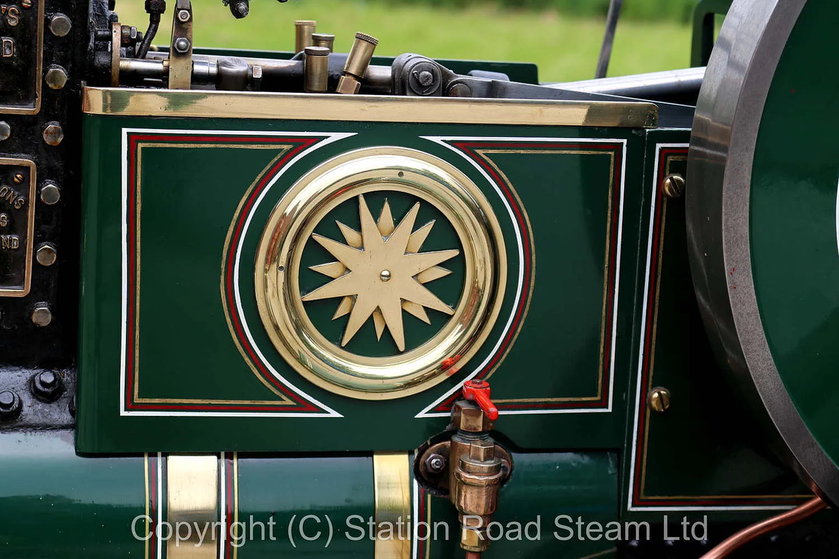4 inch scale Burrell SCC road locomotive