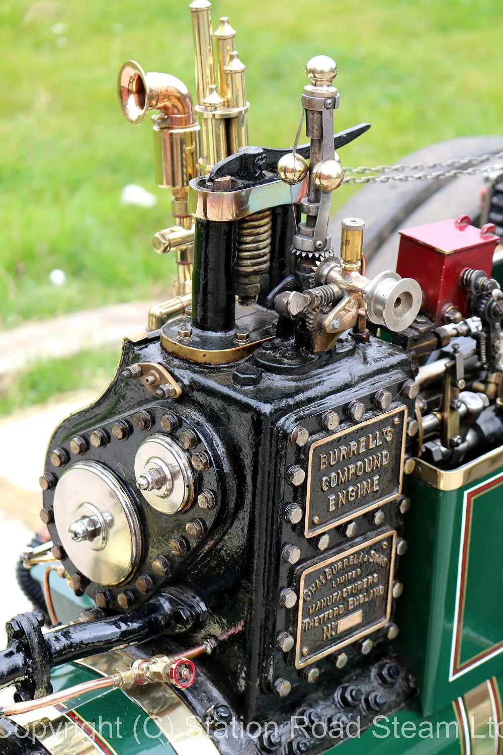4 inch scale Burrell SCC road locomotive