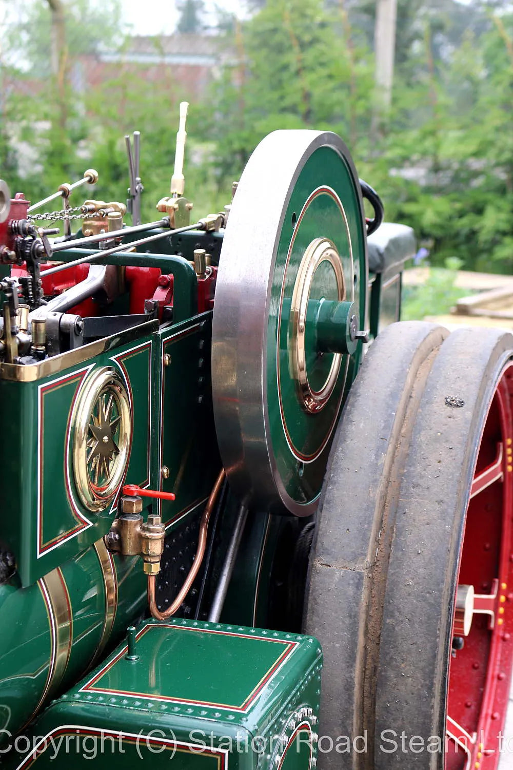 4 inch scale Burrell SCC road locomotive