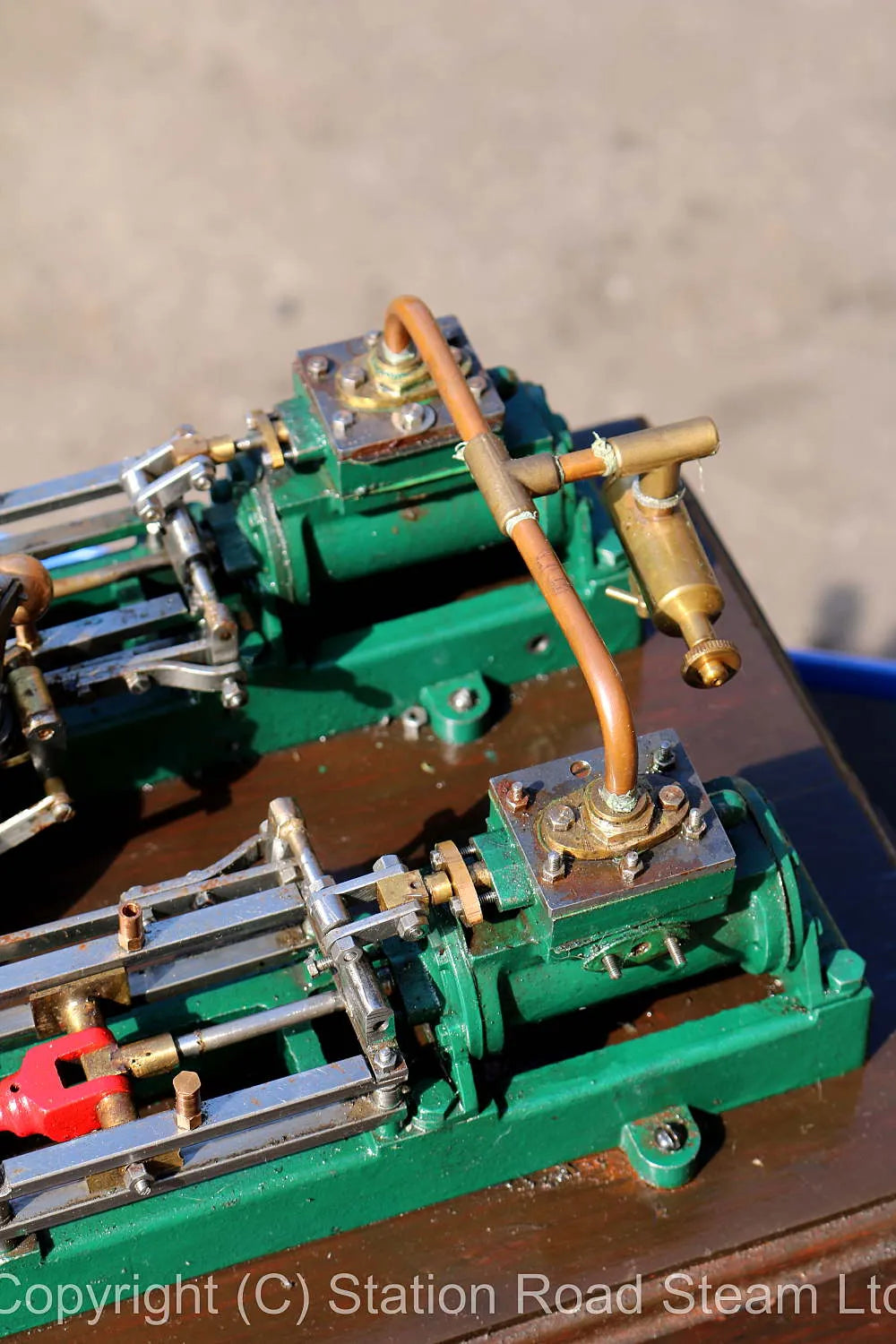 Stuart Twin Victoria mill engine