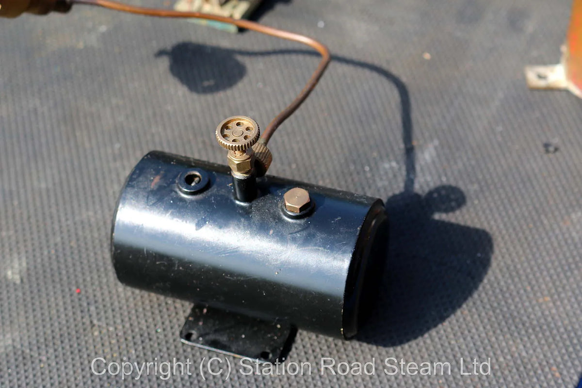 Stuart SH4 gas-fired boiler with hand pump, gas tank & burner