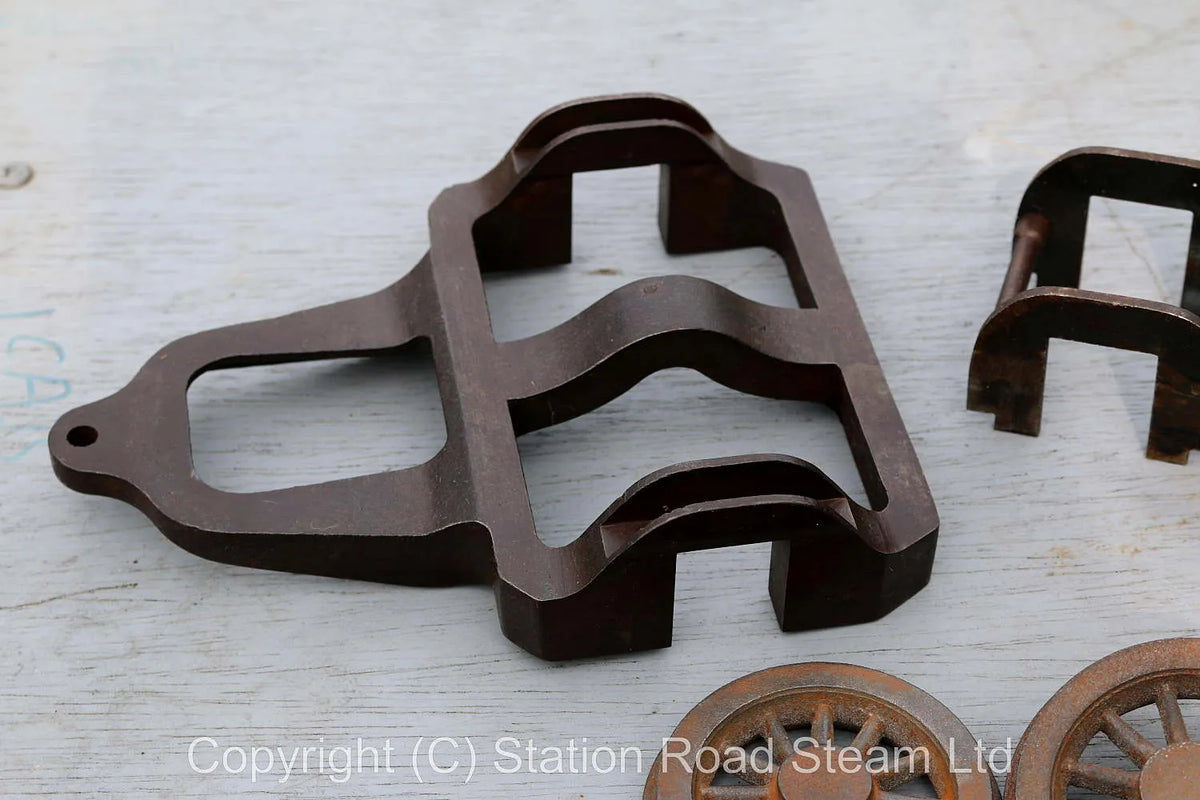 3 1/2 inch gauge Britannia frames & wheel castings