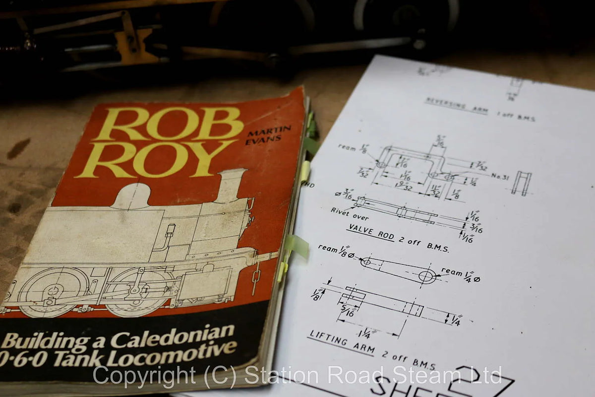 3 1/2 inch gauge  part-built Rob Roy